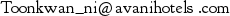 Toonkwan Nilawong Email